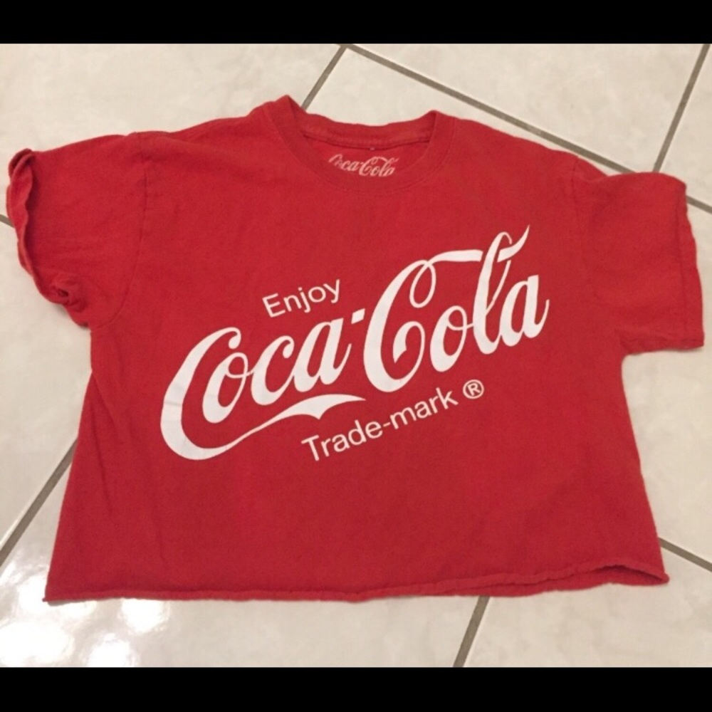 COCA COLA TEE CROPPED